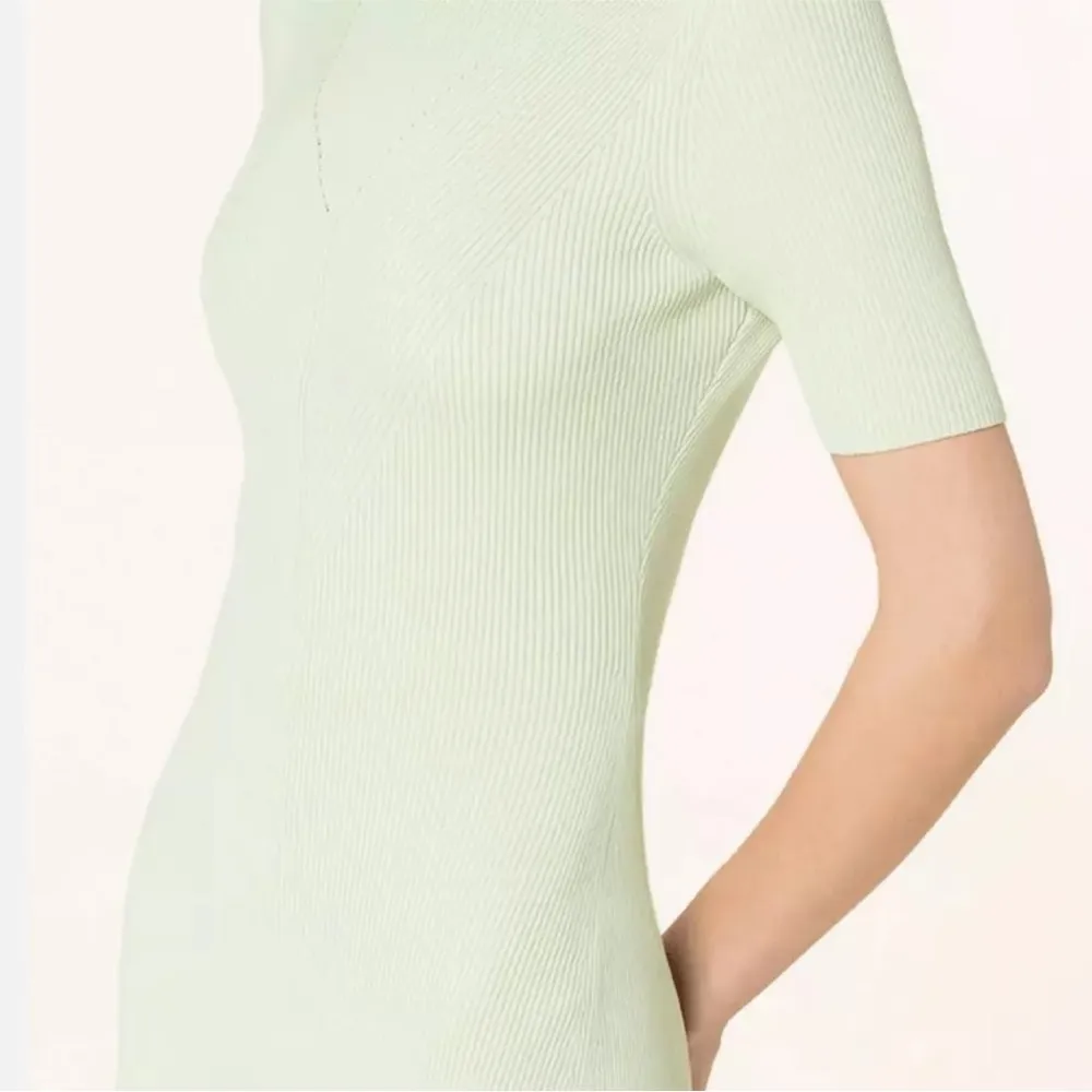 NWT Maje Ruched Stretch-Knitted Dress Size 34 Small - Image 5