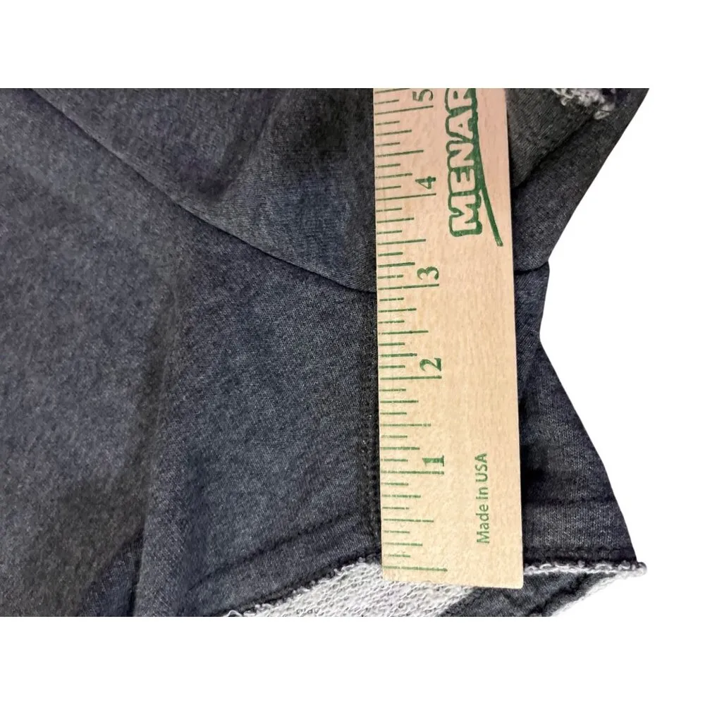 Nike Rally Gray Cotton Shorts Womens M With Logo & Drawstring - Image 11