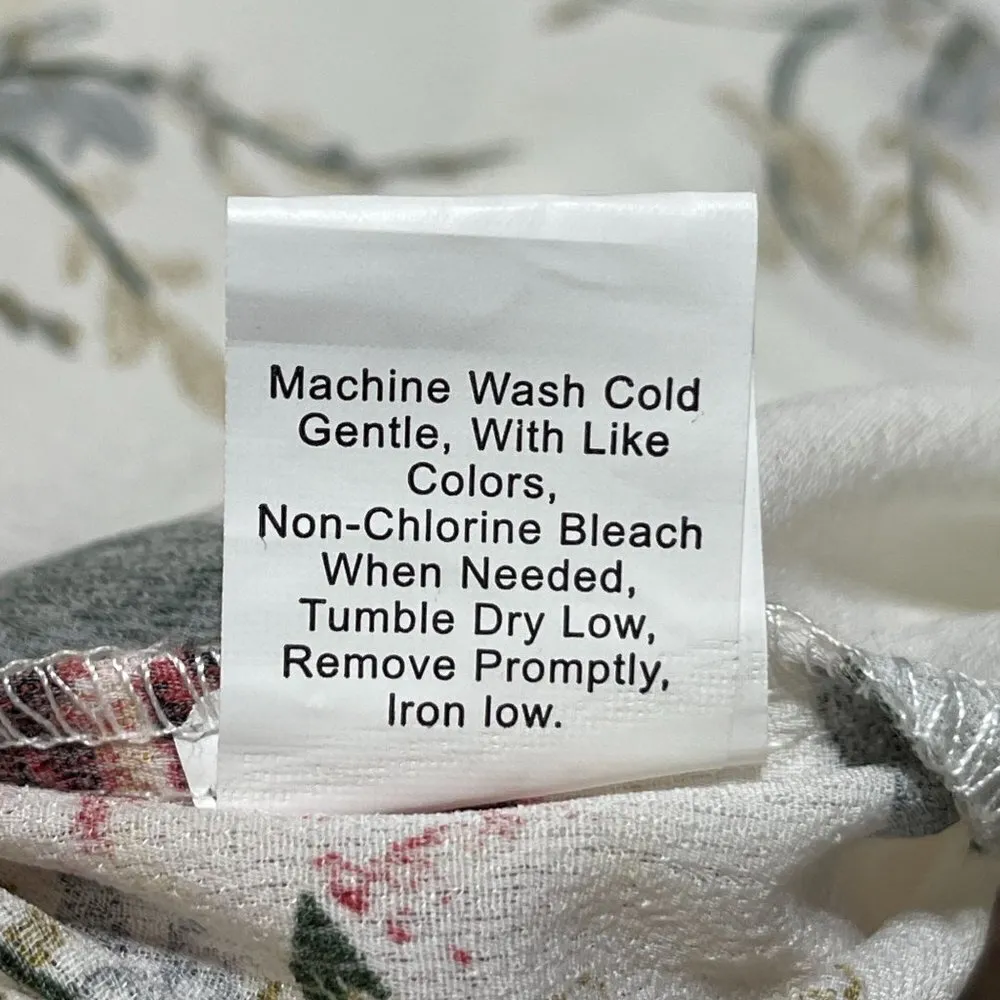 Lavishe Tunic Dress Floral Lightweight V - Image 9