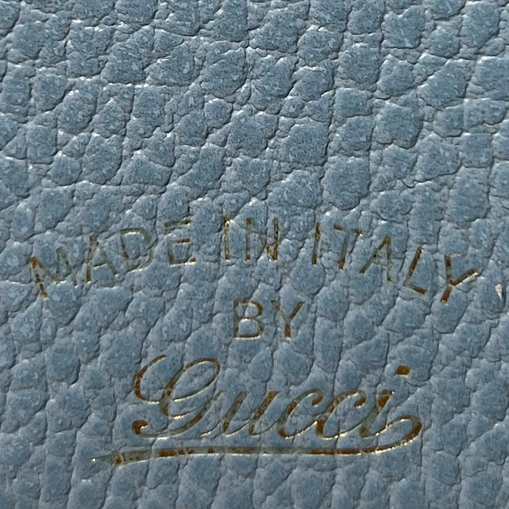 Gucci Dollar Calfskin Mini Swing WOC Wallet On Chain Crossbody Bag Purse - Image 13