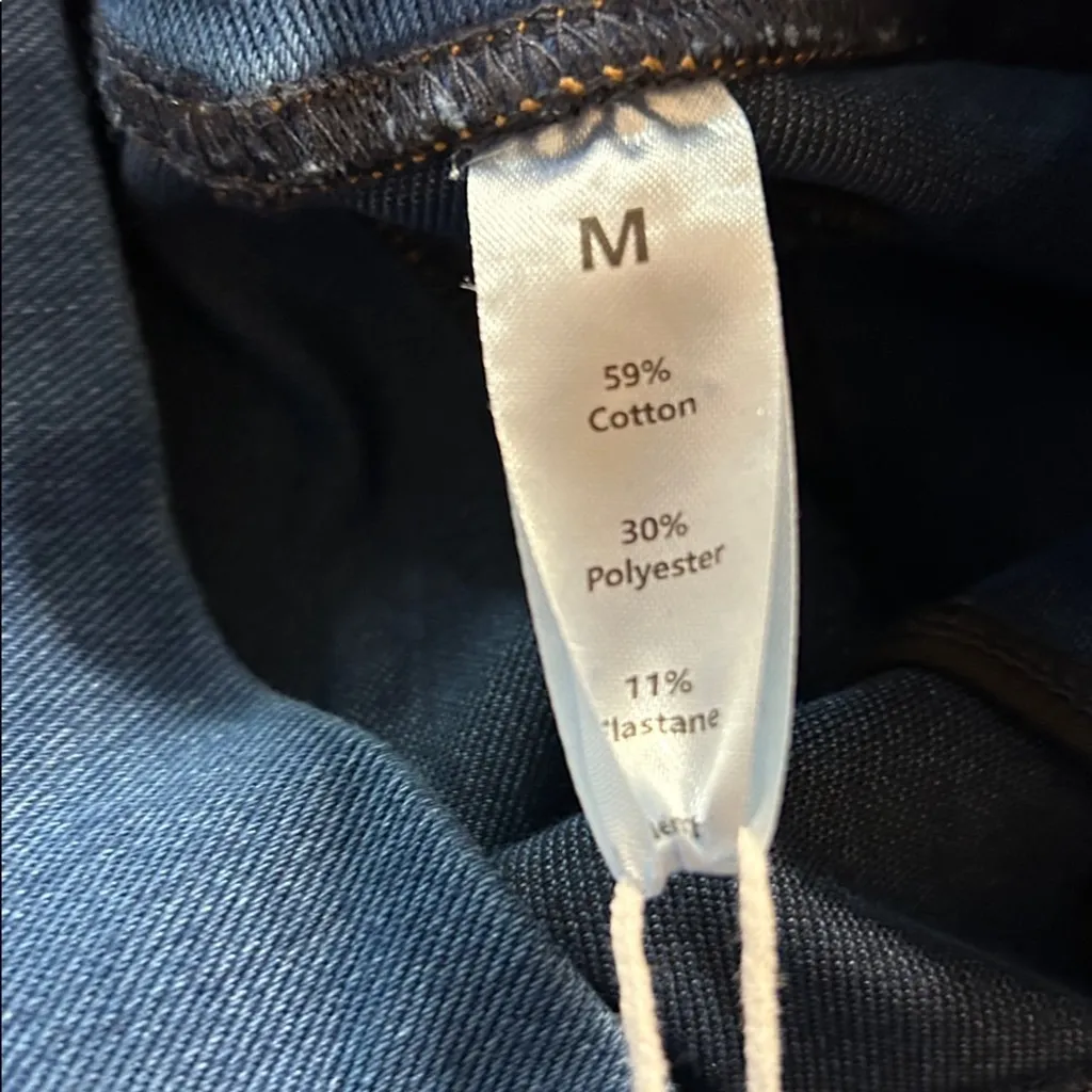 NEW Y2K Bell Bottom Jeans Stretchy Jeans Flare Leggings Jeggings M 28/29” Blue - Image 9