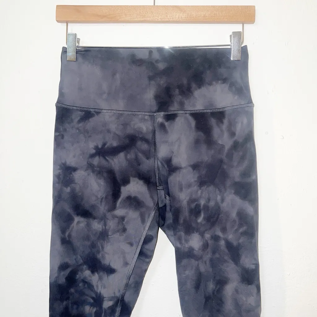 Lululemon crop pitch gray graphite gray diamond dye align leggings - Image 2