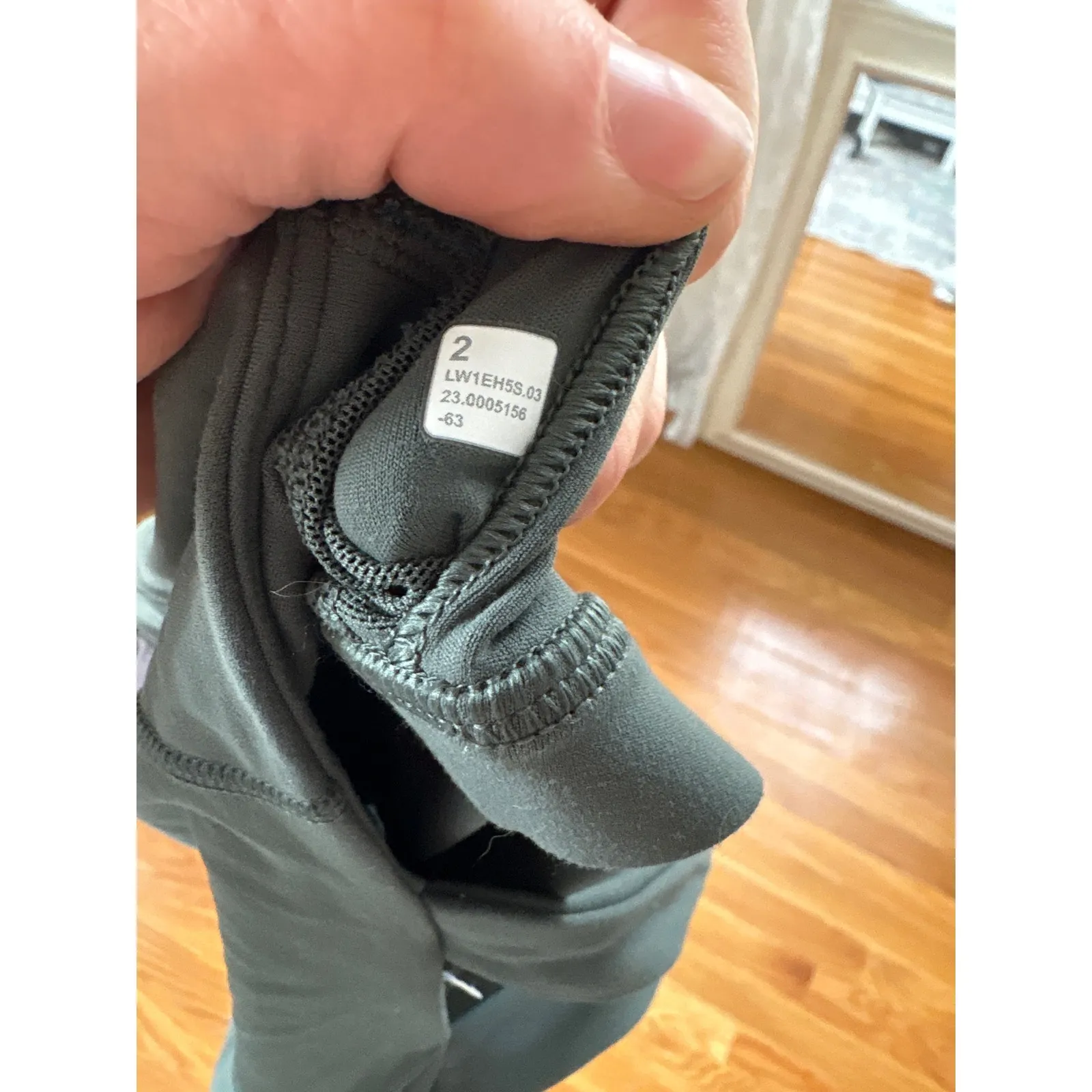 Lululemon‎ Align Halter Neck Crop Tank Top Size 2 Green - Image 4