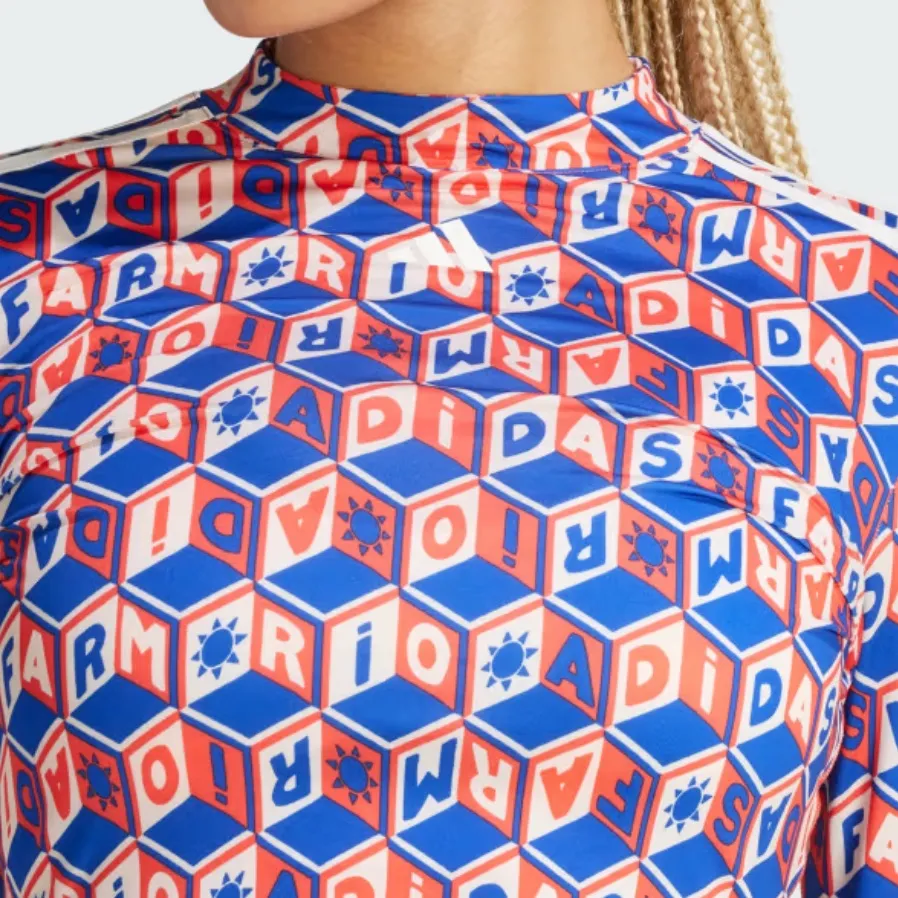 ADIDAS X FARM RIO CROP LONG SLEEVE SHIRT medium - Image 7