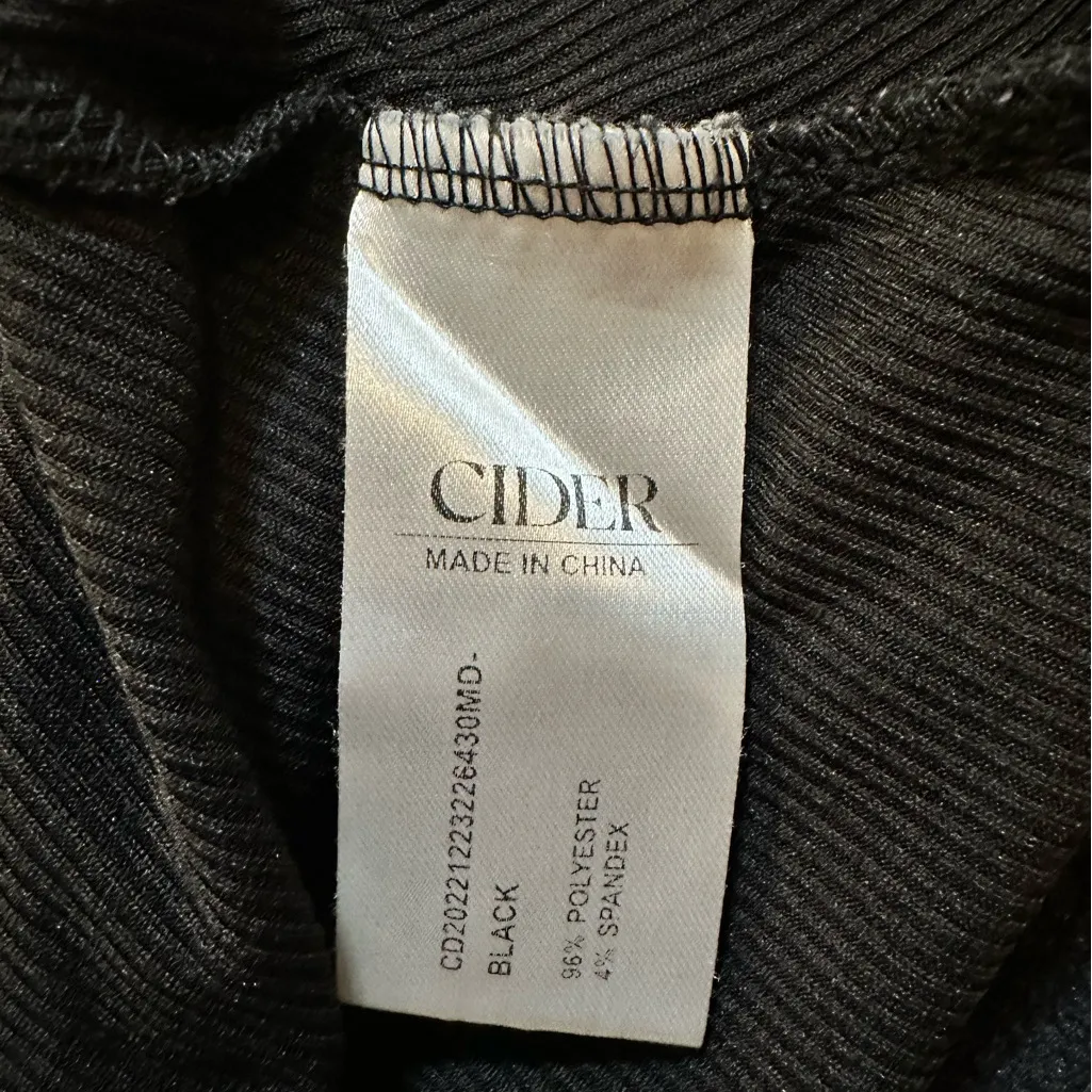 Cider Collard Button Contrast Trim Mini Dress - Image 11