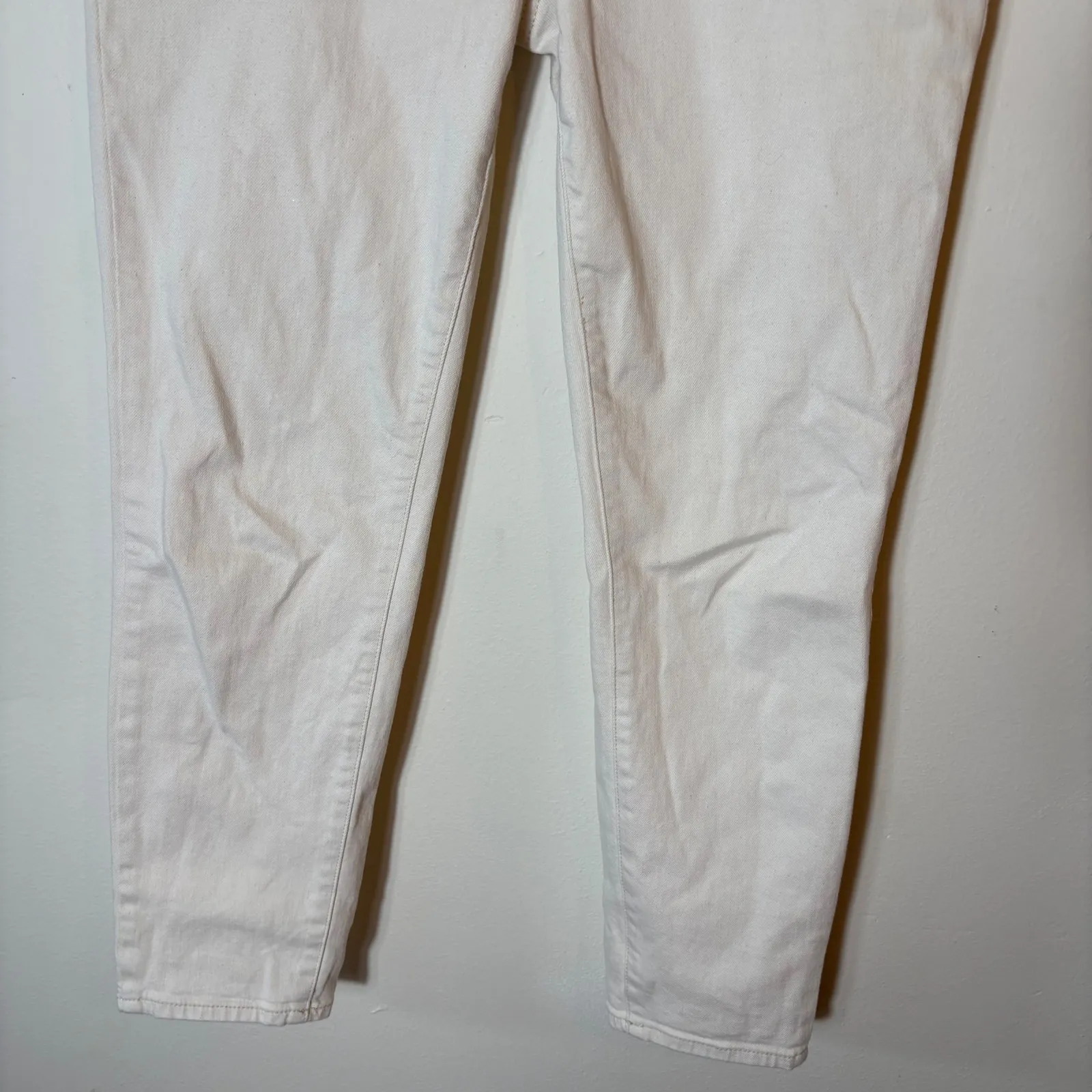 Talbots Slim Ankle Jeans Size 8P Cream‎ Casual Denim Pants - Image 4