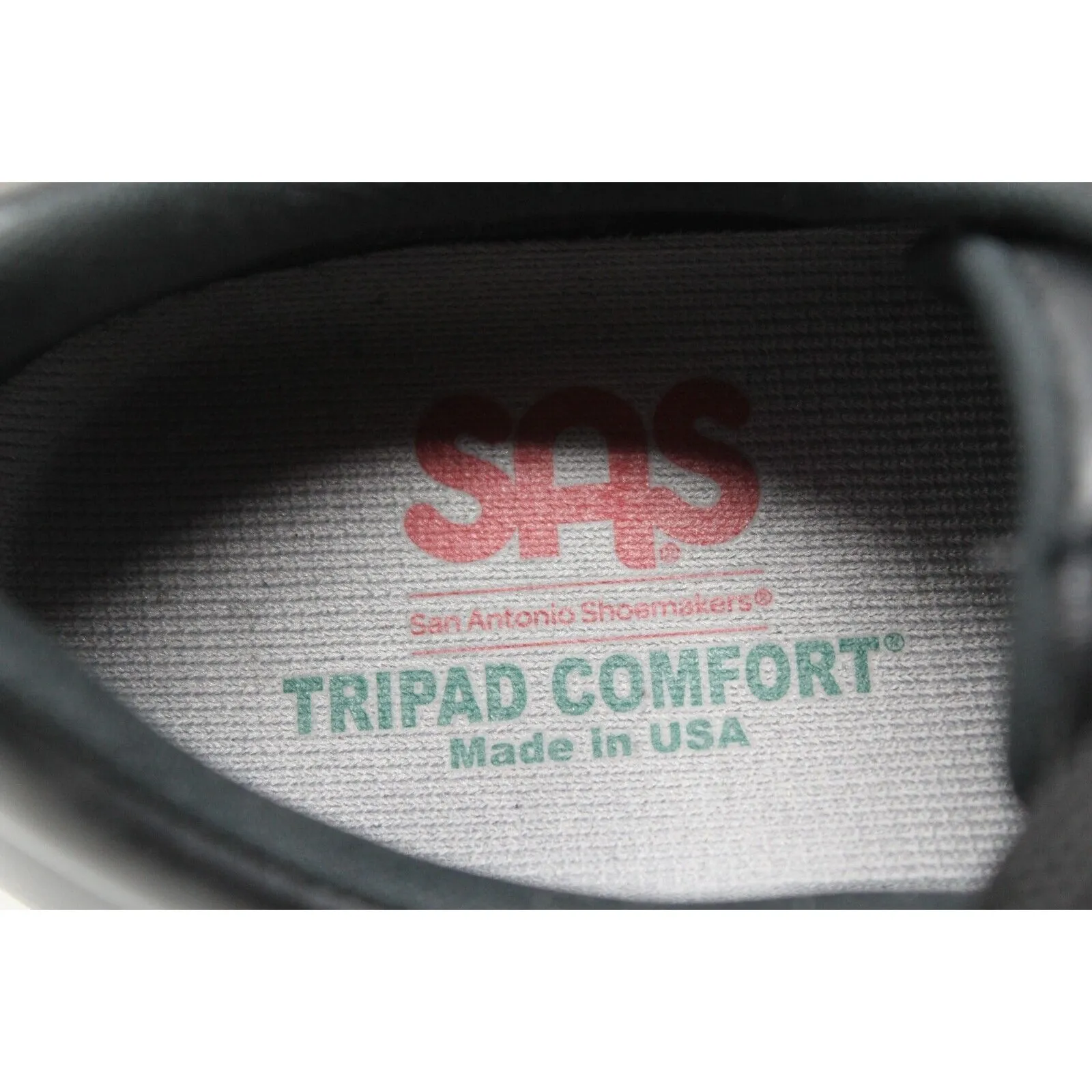 SAS Oxford Women 8 M Wide‎ Free Time Shoes Black Leather Tripad Orthopedic - Image 10