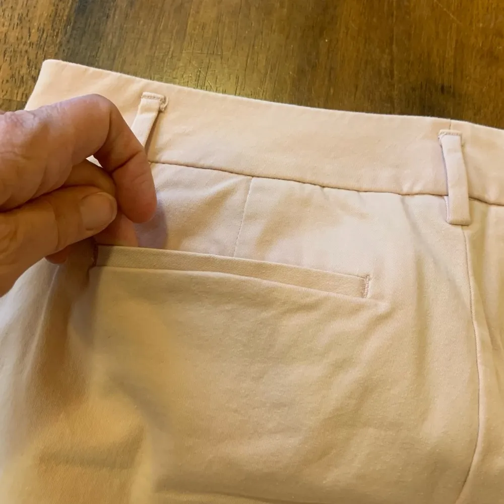 Worthington pants 2 Blush Pink Ankle Chinos Trousers Pockets Casual Classic - Image 8