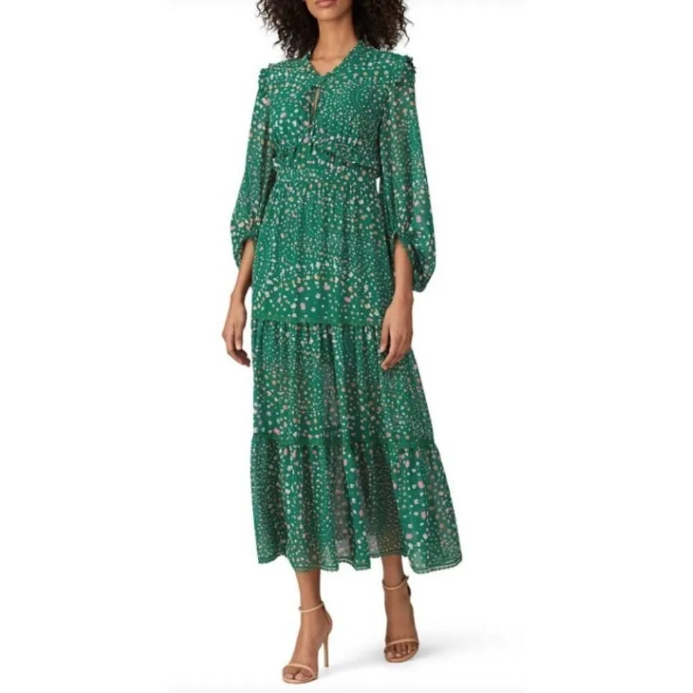 Three Floors Ruffled Hansen Maxi Dress Sz. 2 - Image 3