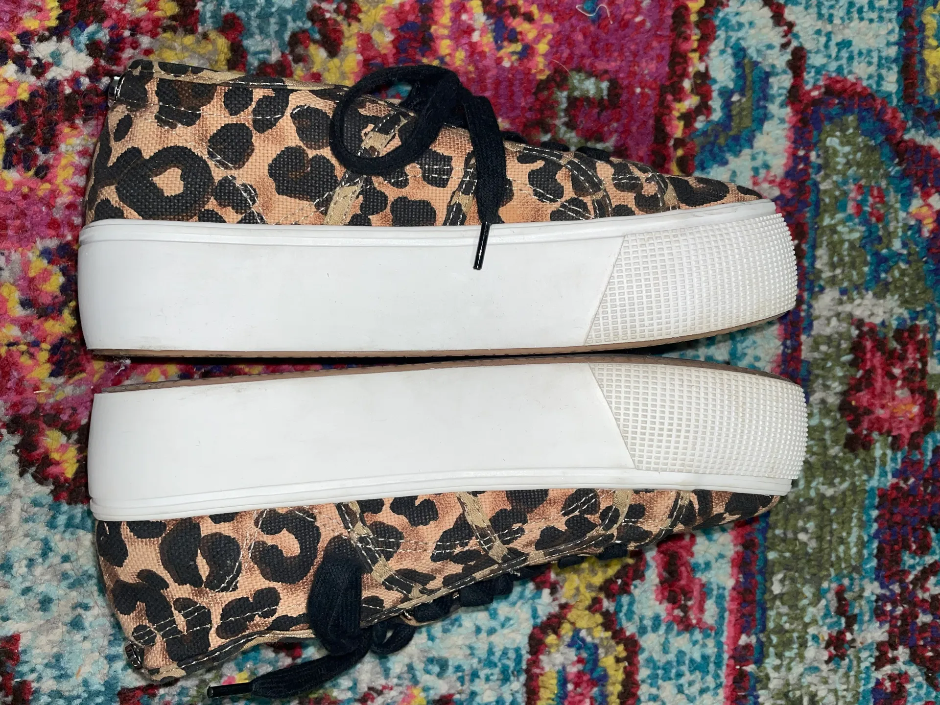 Steve Madden Leopard Platform Sneakers - Image 4
