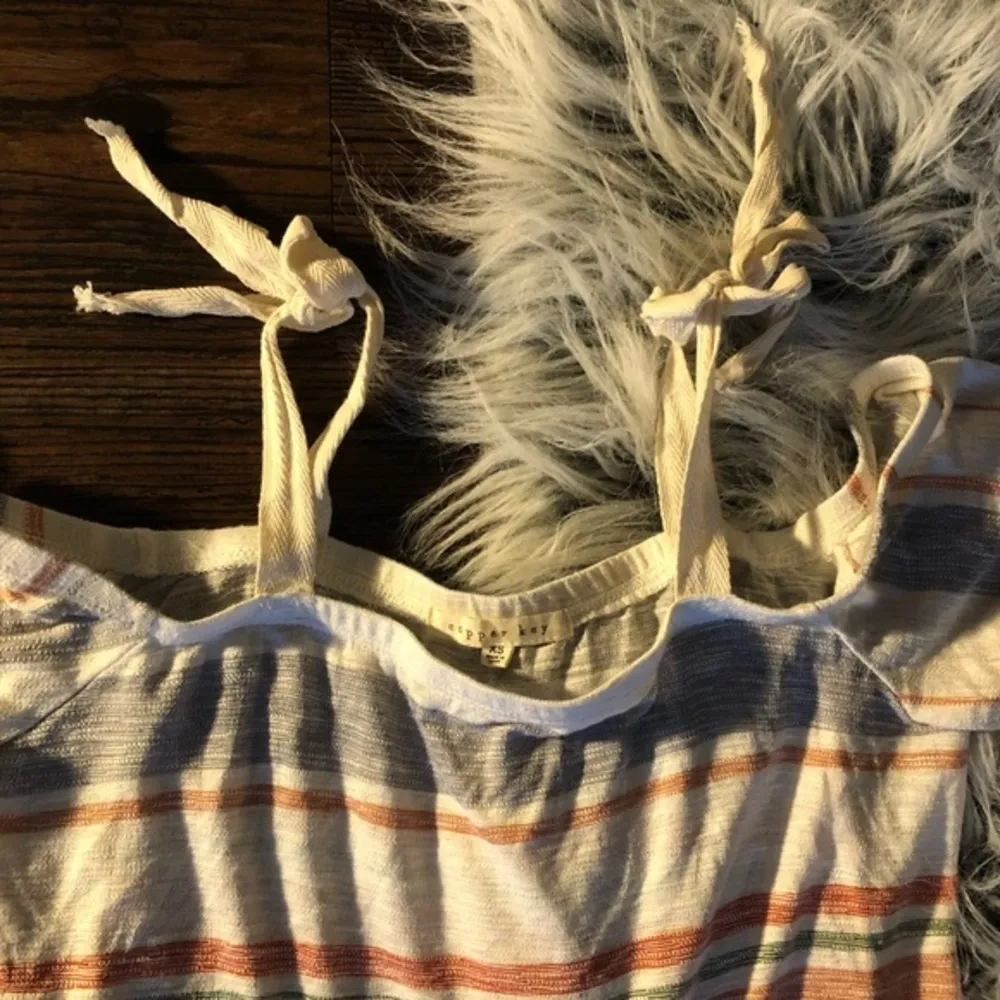 Copper Key Peplum Tank Top - Image 4