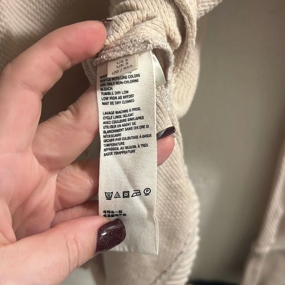 ✨Free People Heart To Heart Sz Small Henley✨ Red - Image 9