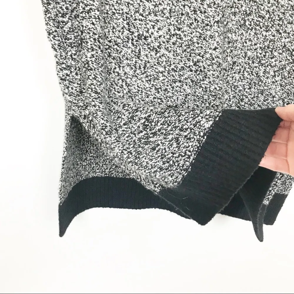 Loft Speckled Sleeveless Mock Neck Sweater Dress Sz S - Image 6