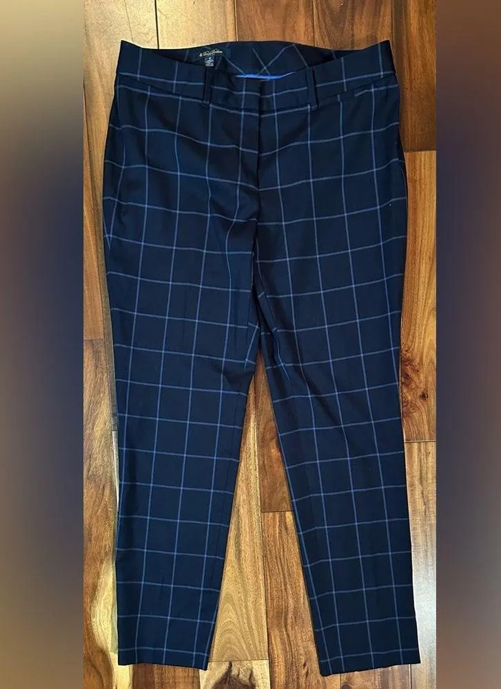 Brooks Brothers Plaid Lucia Fit Trousers - Image 4