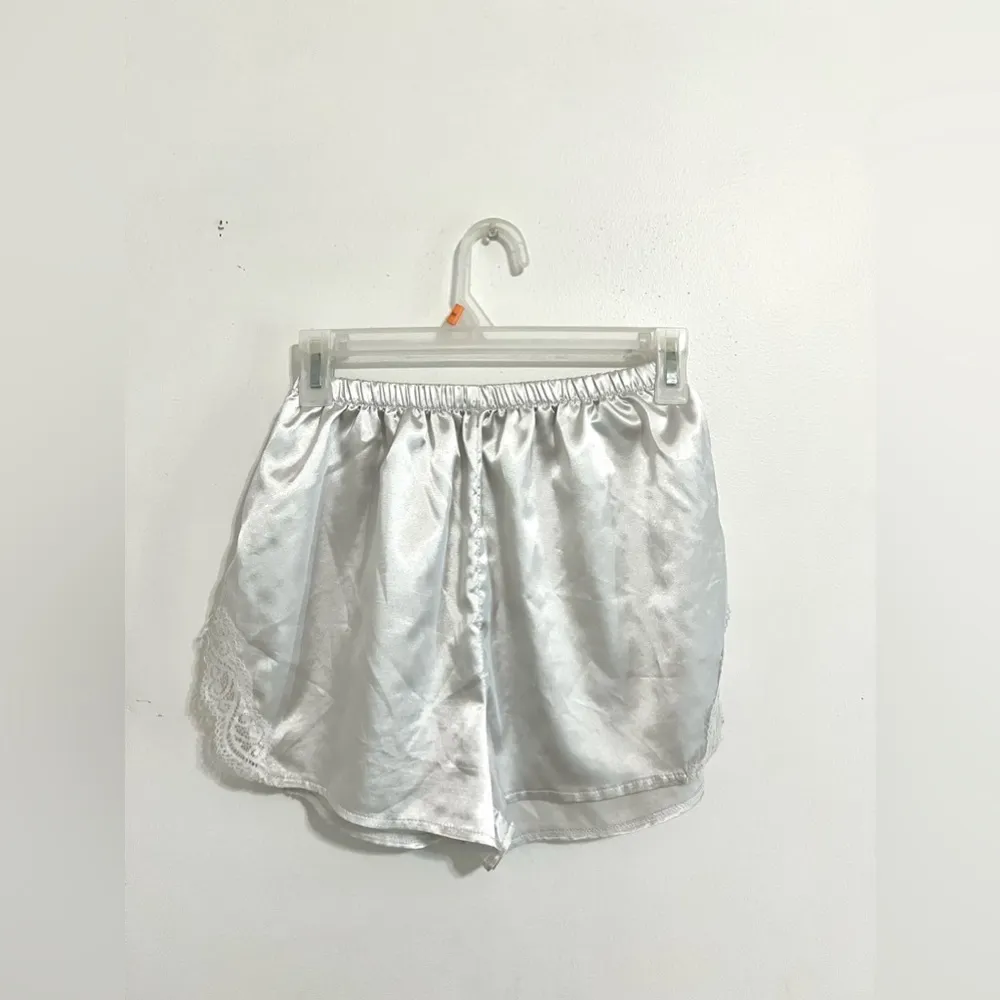 White Silk Pajama Set - Image 3