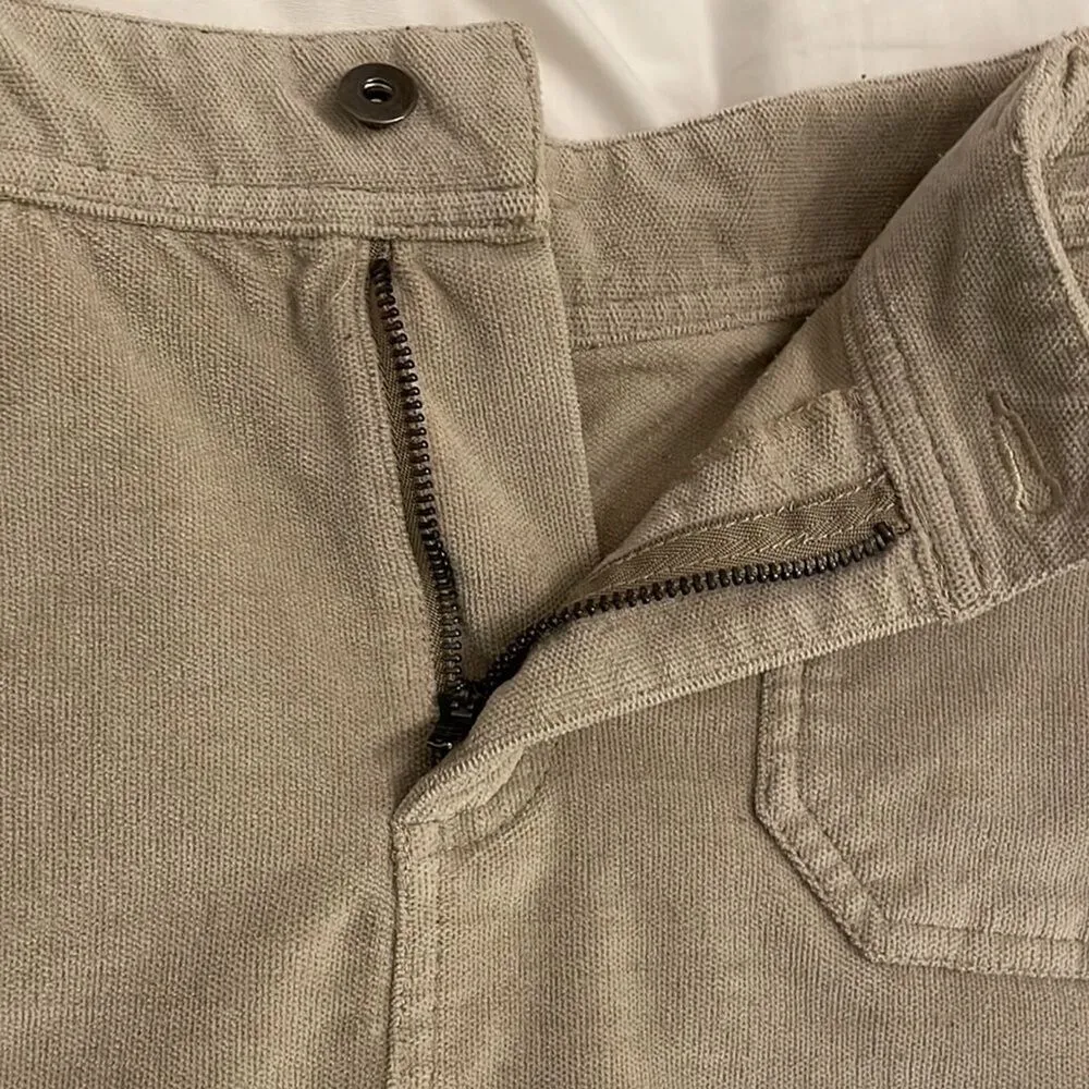 Merrell Tan Khaki Corduroy Straight Short Skirt Womens 6 Casual - Image 7