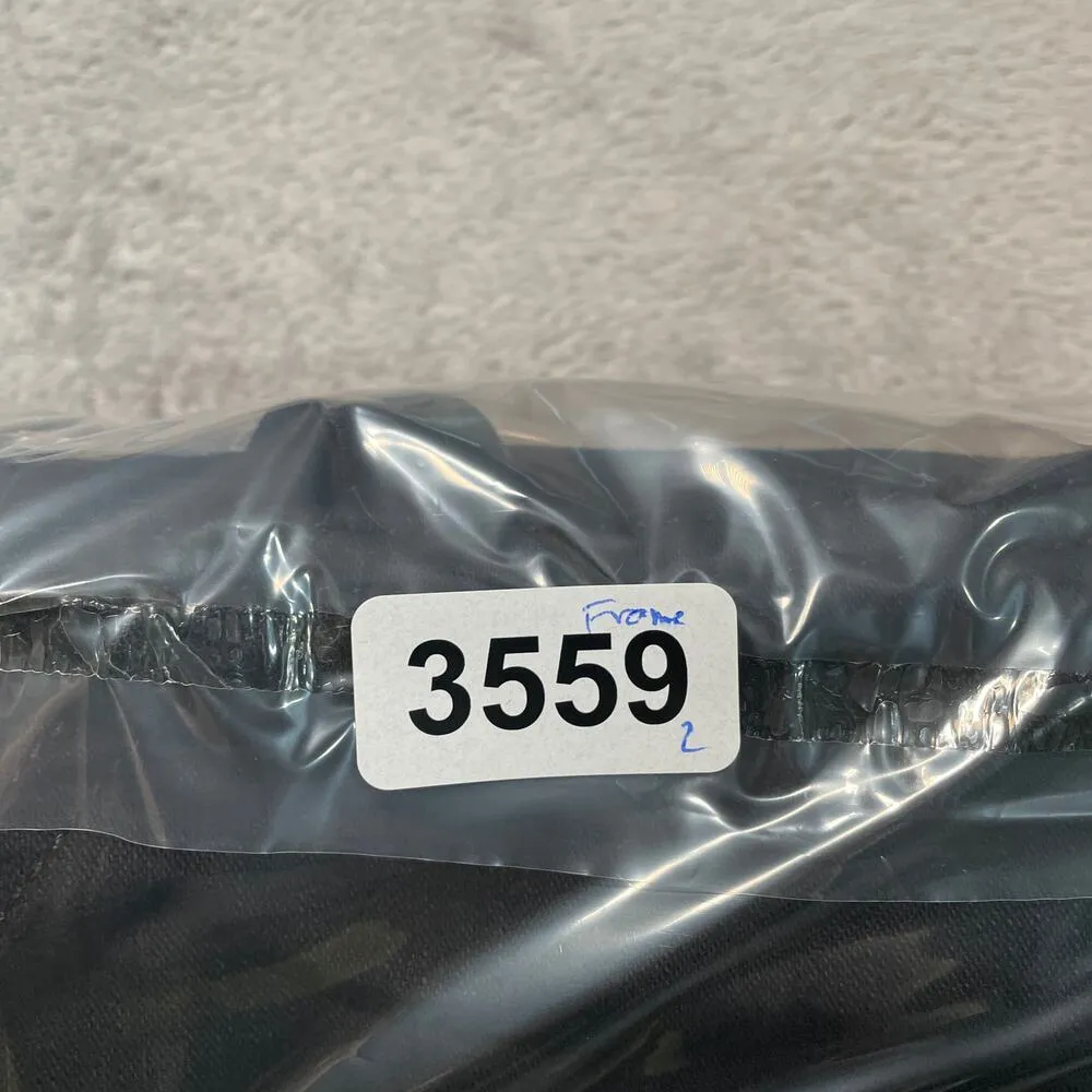 Frame Jeans Womens 30 Black Le Slouch Utility Straight Leg Double Knee Cropped - Image 11