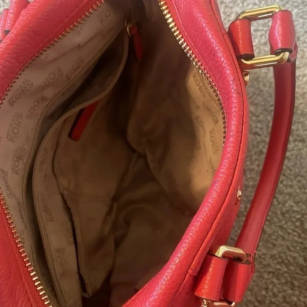 Michael Kors Bedford bowling satchel salmon pink - Image 4