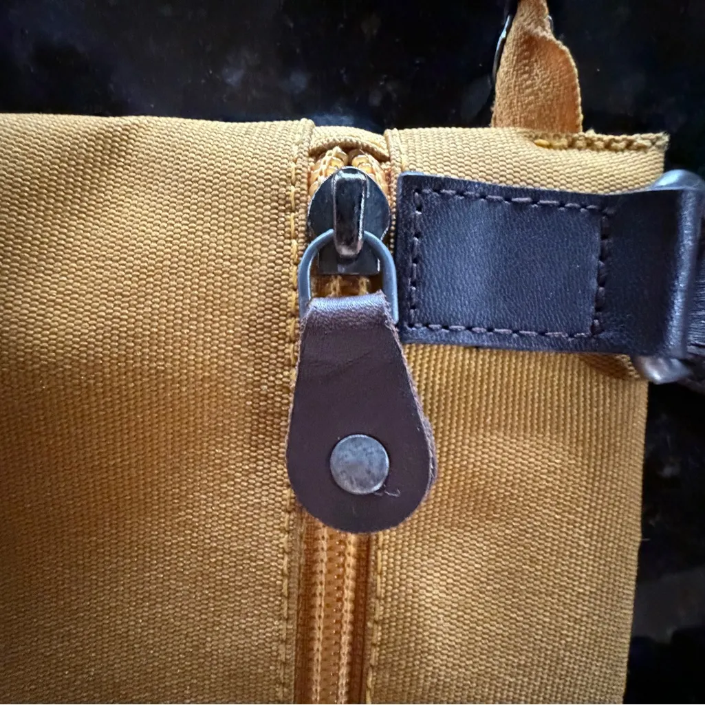 Chic Woven Crossbody Bag with Yellow Accent - Image 13