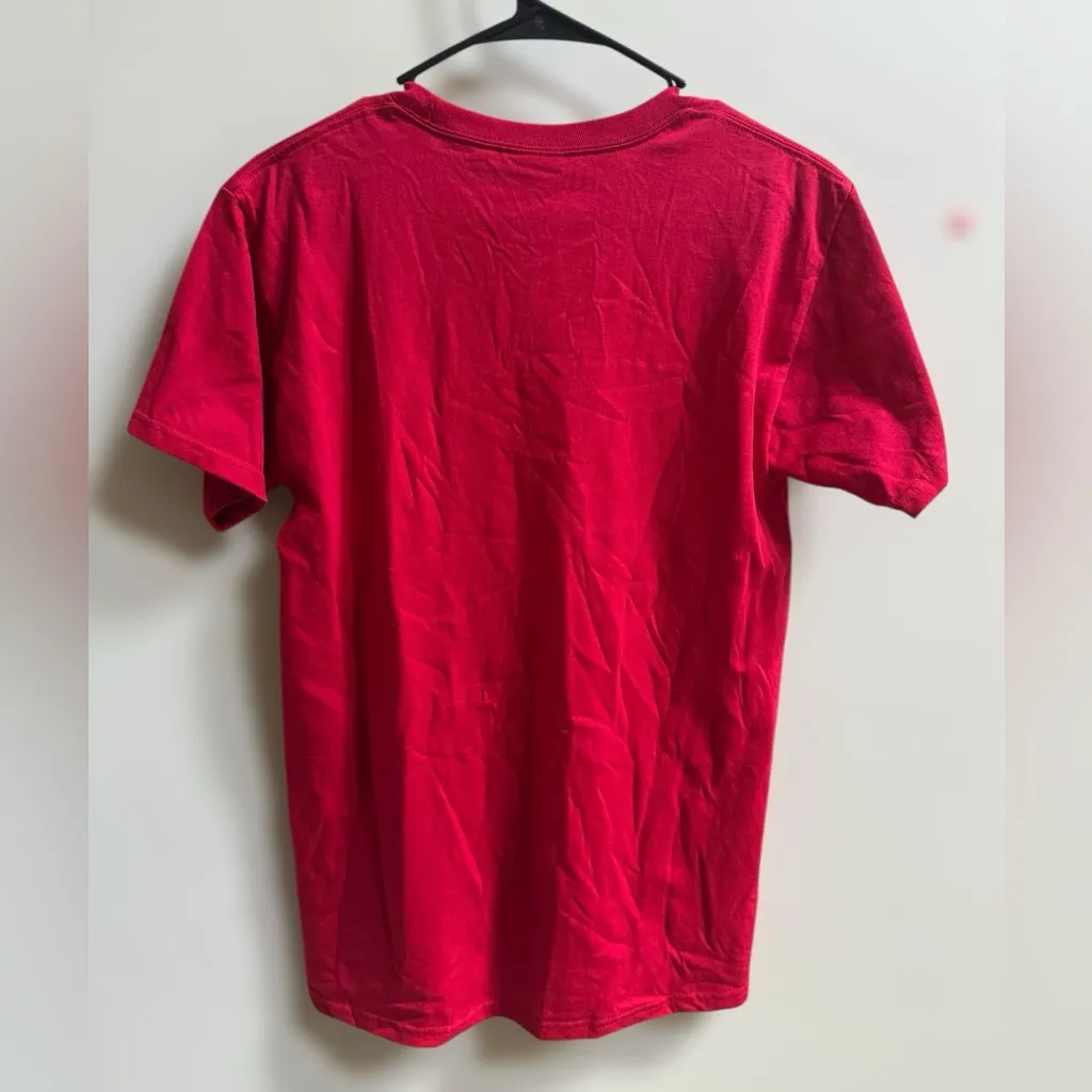 NEW Keith Haring A Very Special Christmas Red Graphic T - Image 6