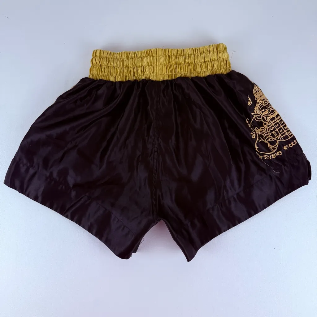Kimurawear Muay Thai Shorts Gold - Image 4