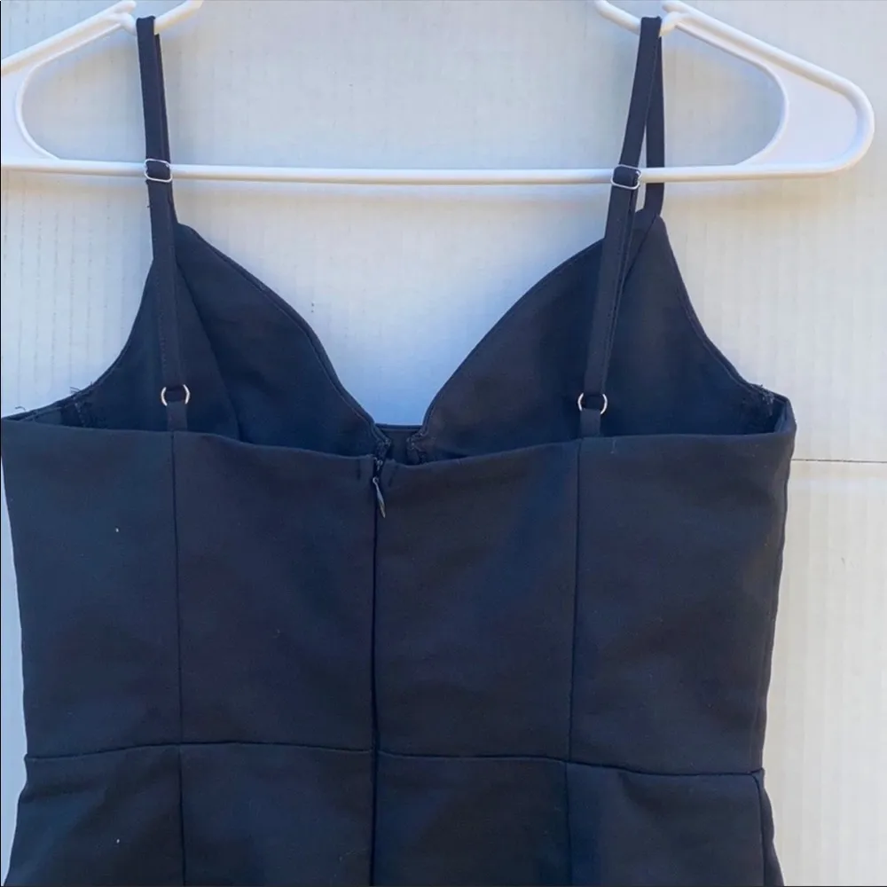 NWOT Princess Polly Womens 2 Novella Black sleeveless mini dress Bodycon dress - Image 5