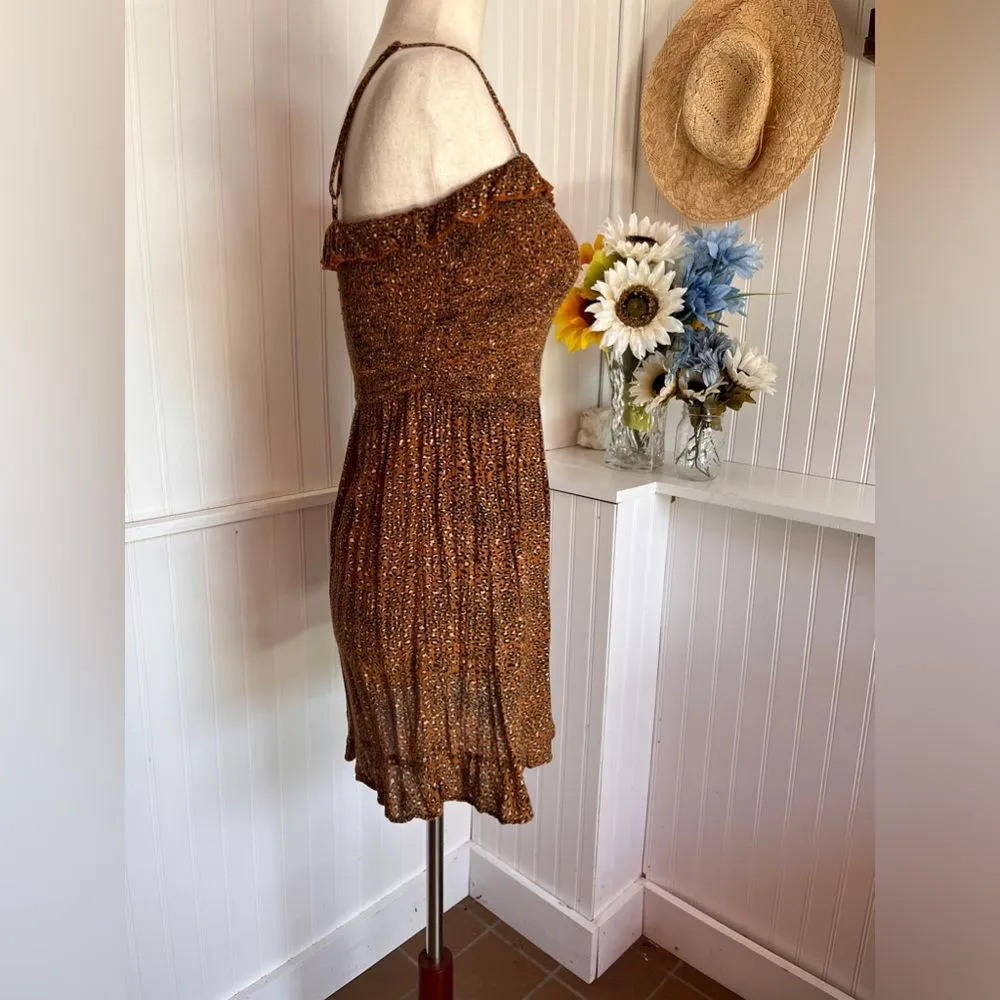 Urban Outfitters Leopard Print Mini Dress – Size M - Image 2