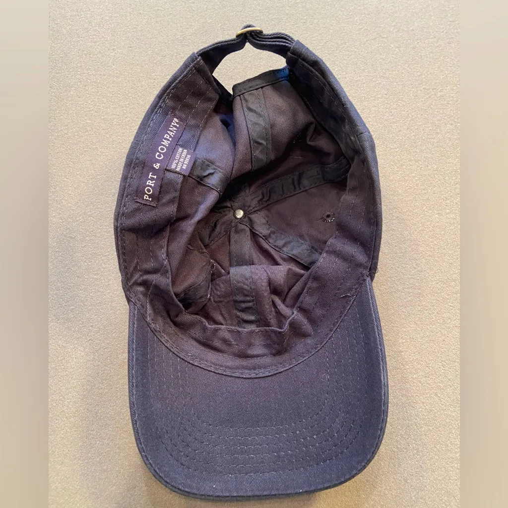 Blue‎ Baseball Hat Cap Lid w/ Horse in Rhinestones Bling Black - Image 4