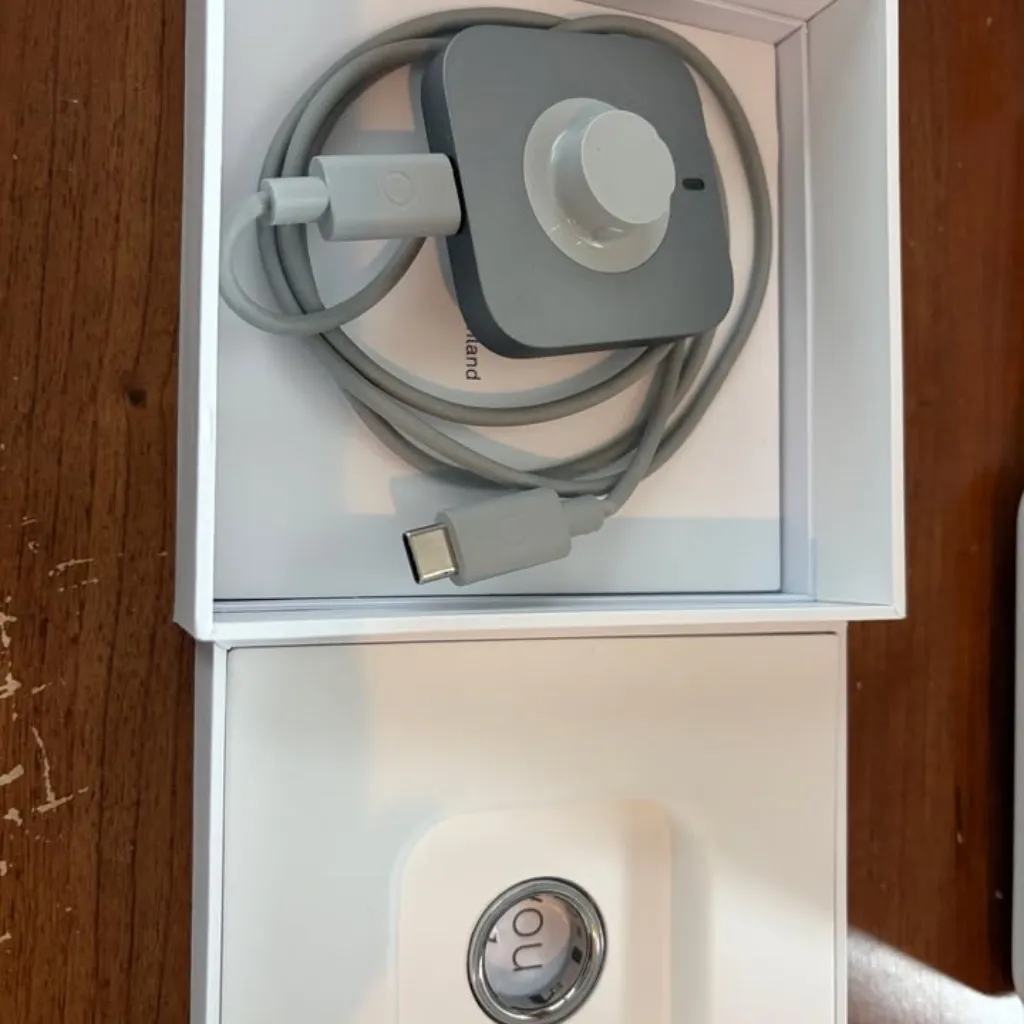 Women's OURA Silver Ring 4 (size 8) - Image 3