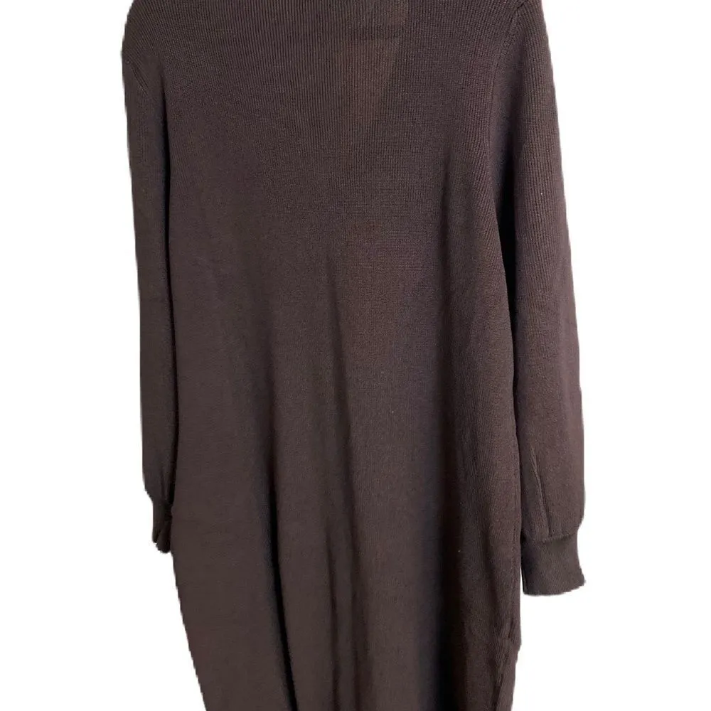 #138 ACROBAT Sweater Dress Gray Size M - Image 3