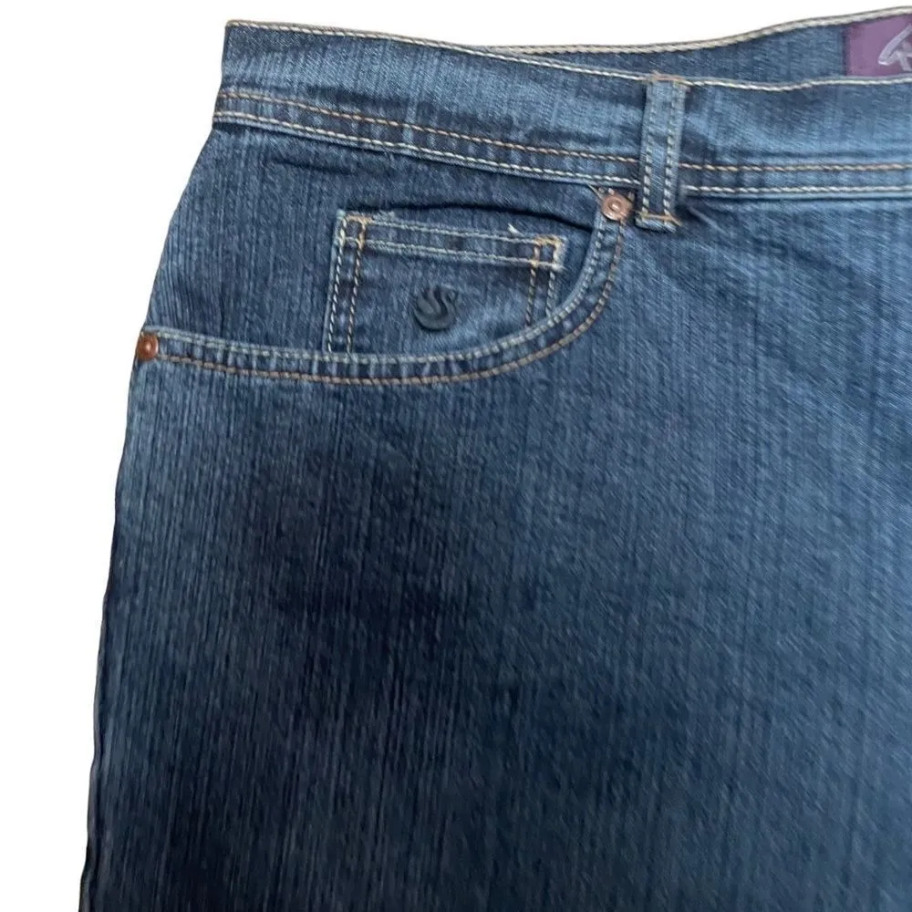 Gloria Vanderbilt Classic Fit Straight Leg Blue Jenas Size 18 NWT - Image 8