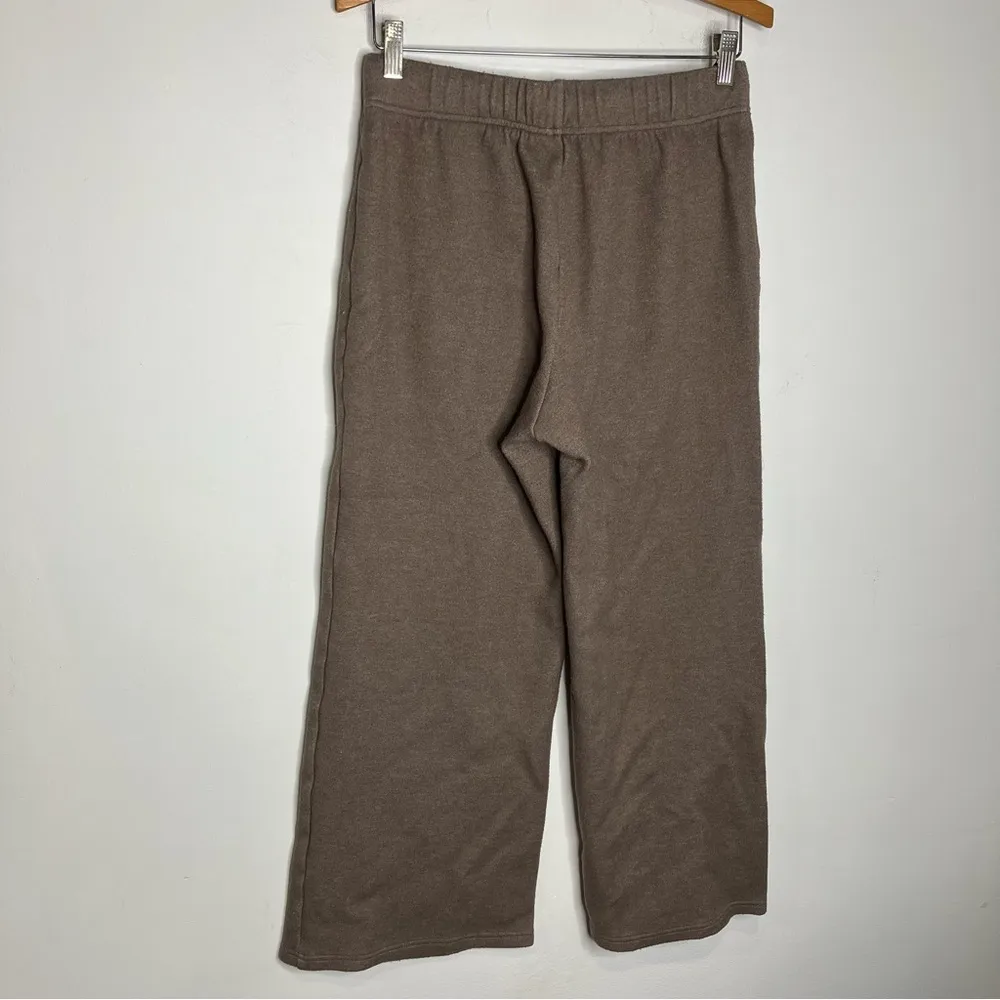 OGL wide leg pants athleisure apparel for outdoor life taupe color womens size L Brown Size L - Image 3