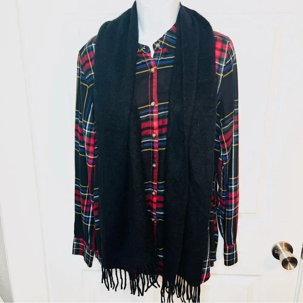 Various Brands Winter Scarf Bundle 4 Infinty, Fringed Scarf, Hair Scarves Multi Red - Image 3