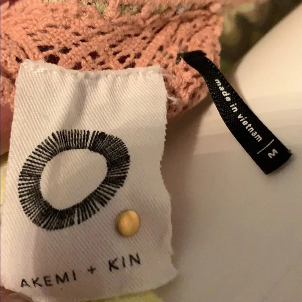 ANTHROPOLOGIE Akemi + Kin Hauraki Highlighter Yellow Paisley Tank - Image 5