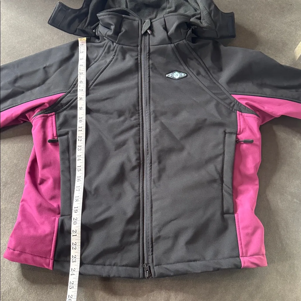 Wasoto Women’s Black Heated Zip Front Hooded Jacket Battery Pack Size M NWT Size M - Image 10