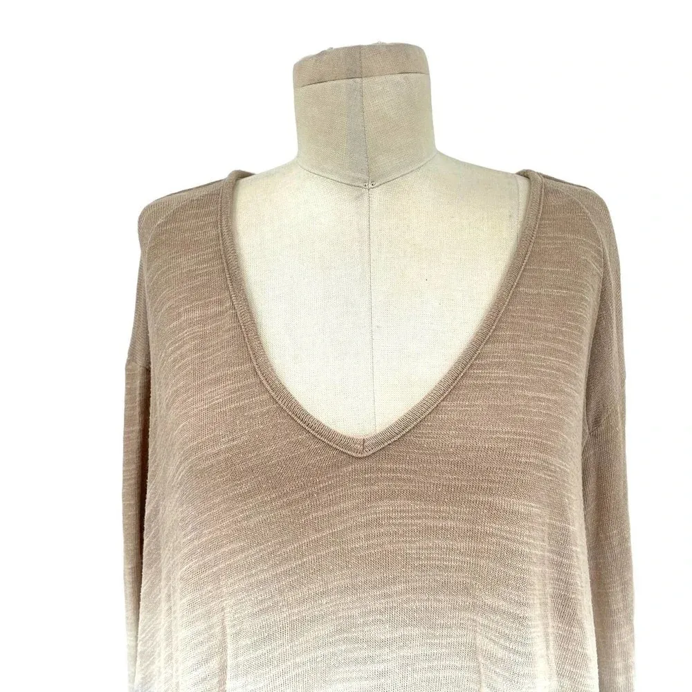 Young Fabulous & Broke Gabby Asymmetrical Tie Dye Sweater Size Medium‎ - Image 4