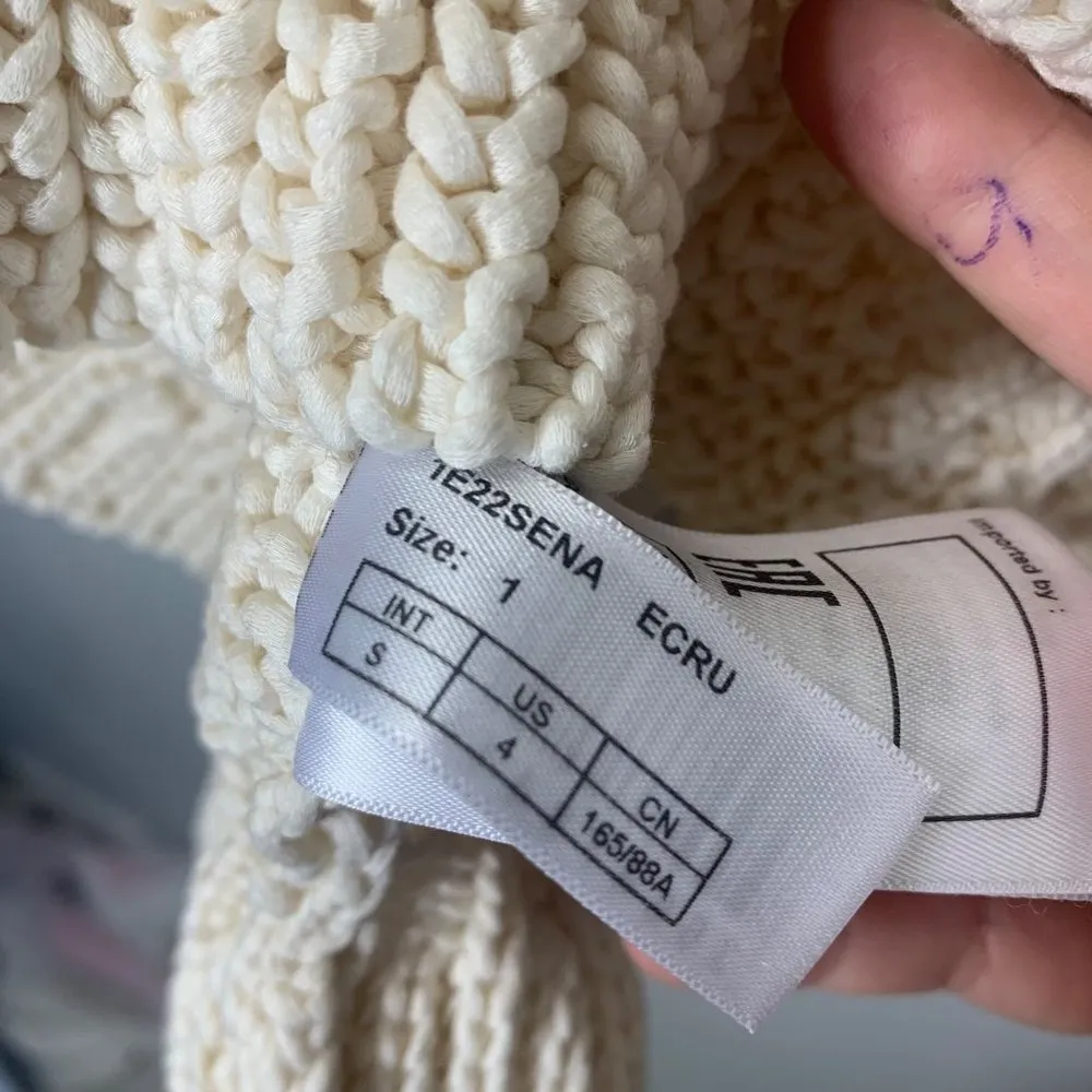 Sena cropped knit tank ivory - Image 11