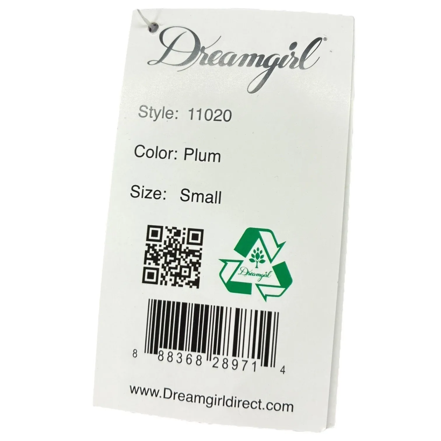 Dreamgirl 11020 Plum Lace Babydoll Lingerie Set Size Small Coquette Sexy Gift - Image 3