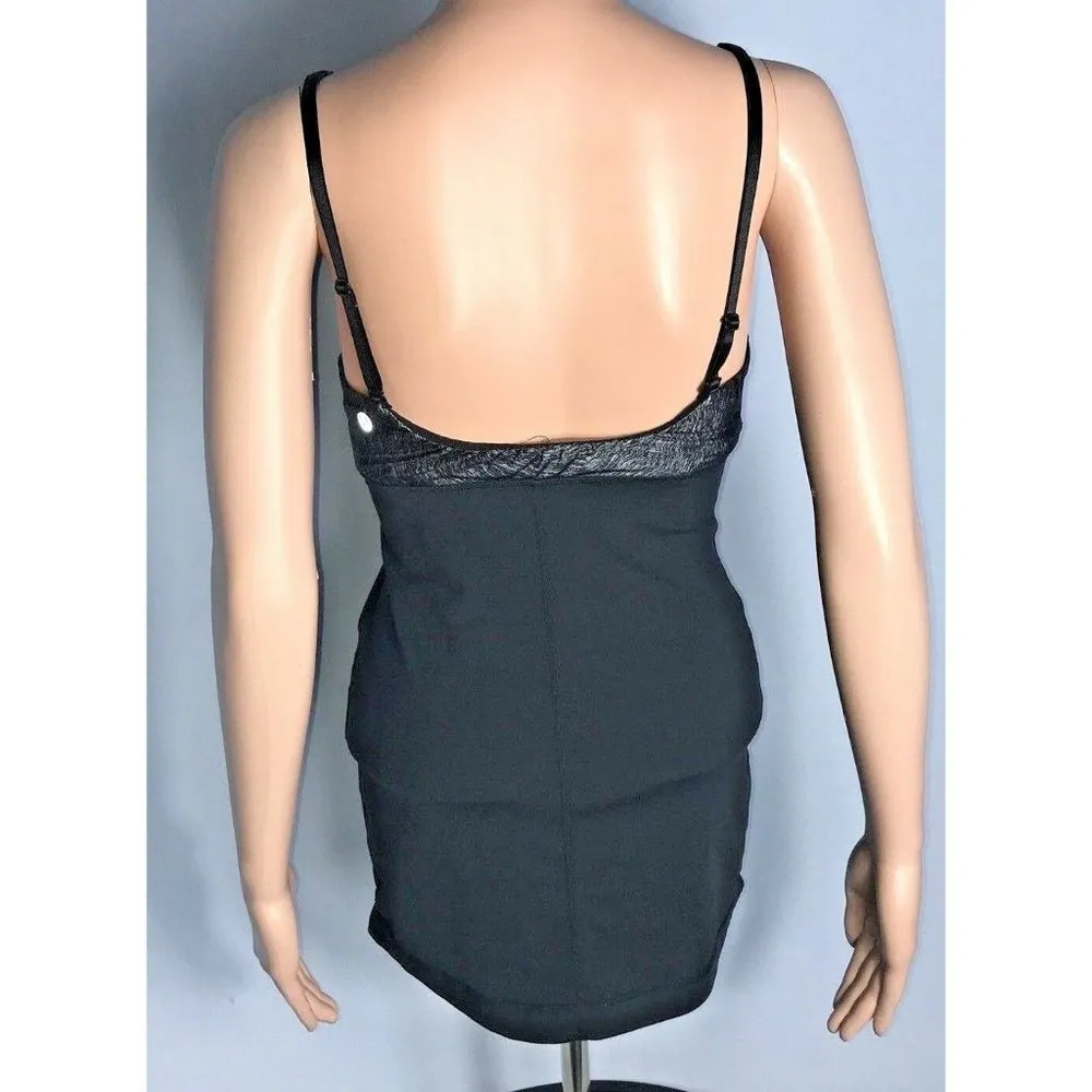Lululemon Womens V-Neck Tank Top Size 4 Black Gray Athletic Running Yoga - Image 4