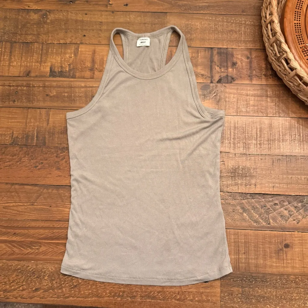 SUNDAY BEST Rib‎ Tank - Image 2