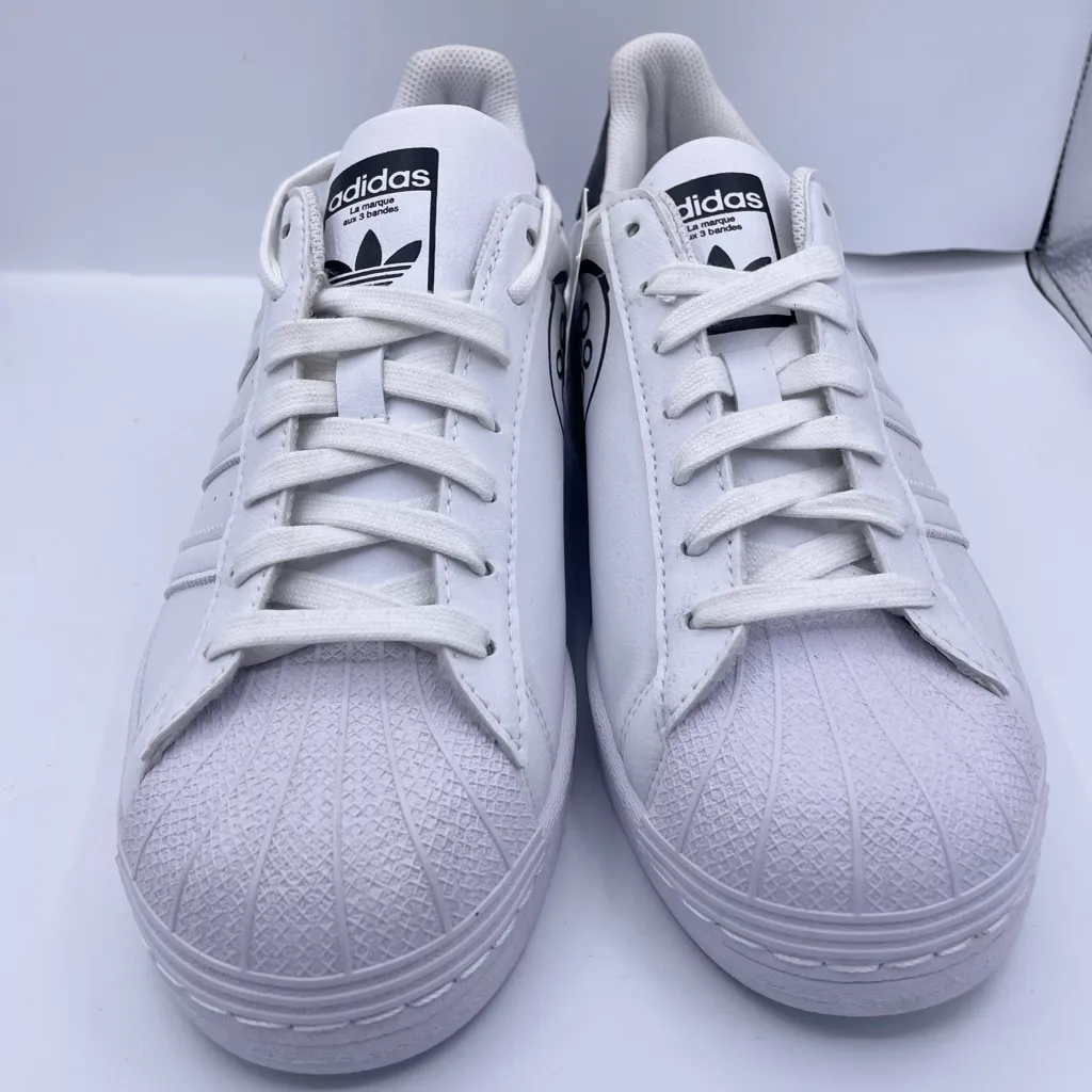 Adidas superstar primegreen white unisex sneakers Size 7 - Image 5