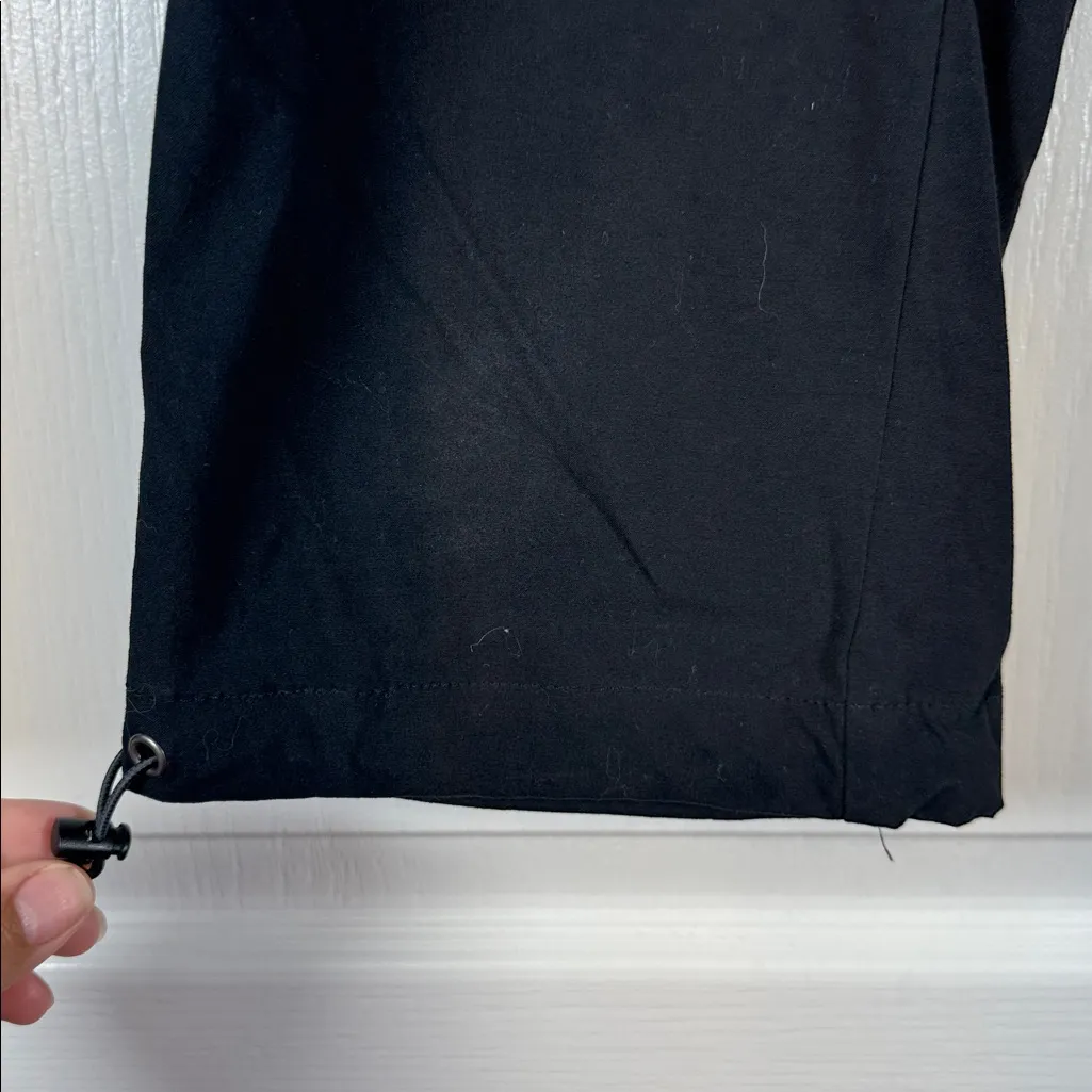 Columbia Black Hiking Cropped Adjustable Pants Size 6 / 18" Length EUC #5809 - Image 2