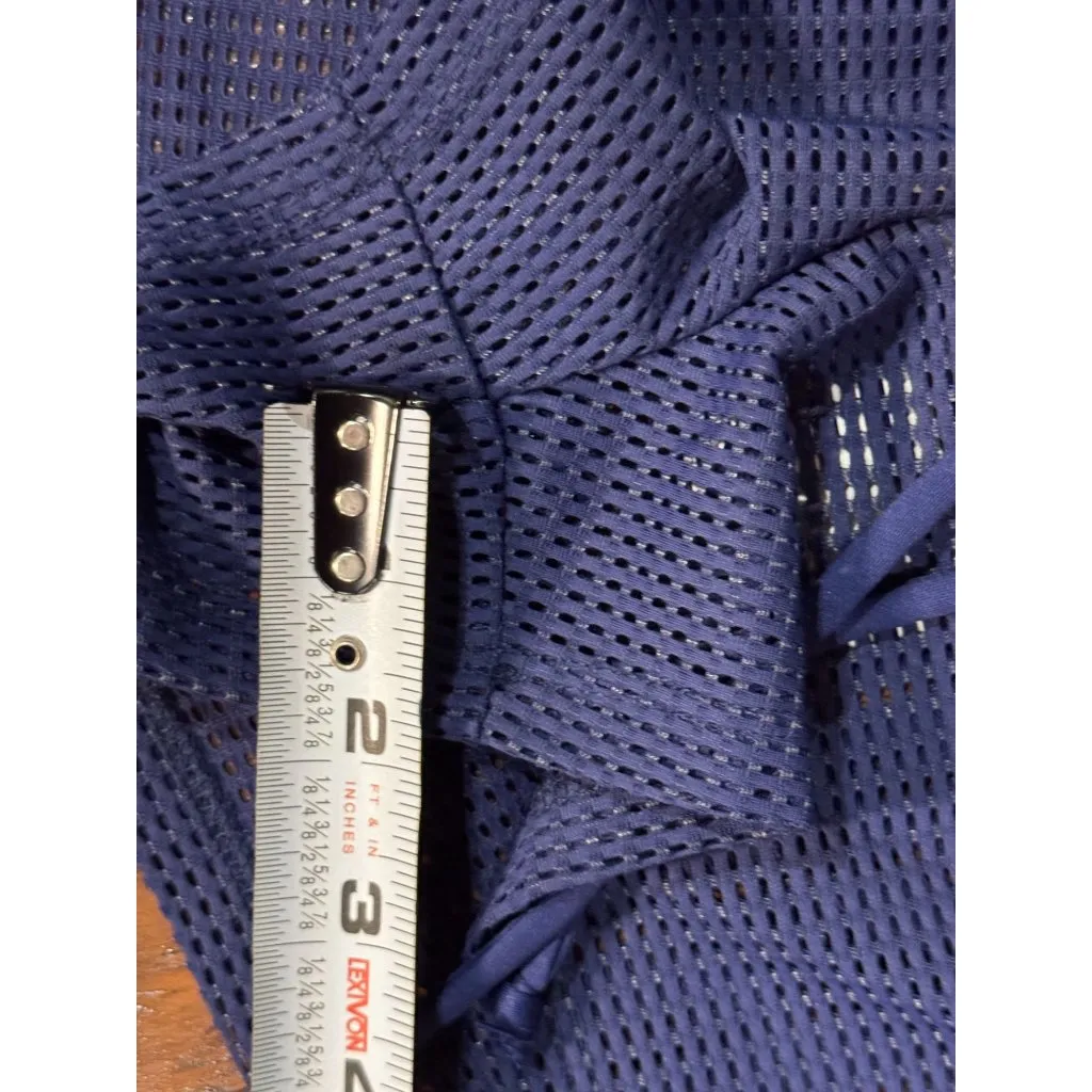 NEW Splendid Womens S Mesh Athletic lined Workout Running Activewear Blue Short - Image 7