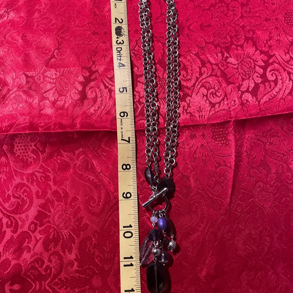 20” Lia Sophia Charms Pendant Necklace Gift Fashion Women Party Holiday Jewelry - Image 7