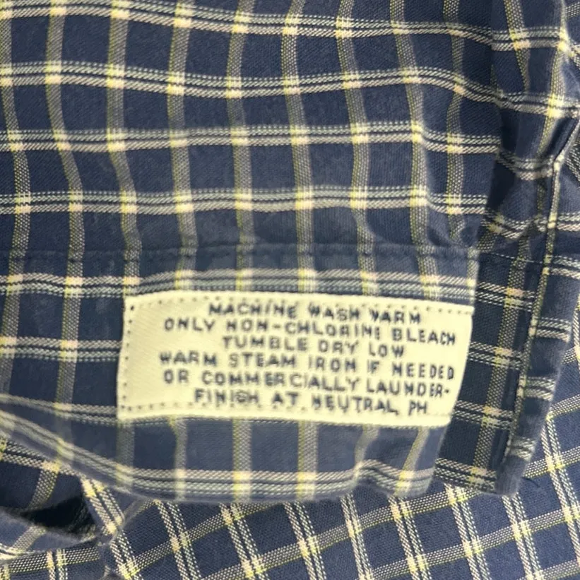 Brooks Brothers Mens Shirt XL Slim Fit‎ Checked Button Up Preppy Office Travel - Image 10