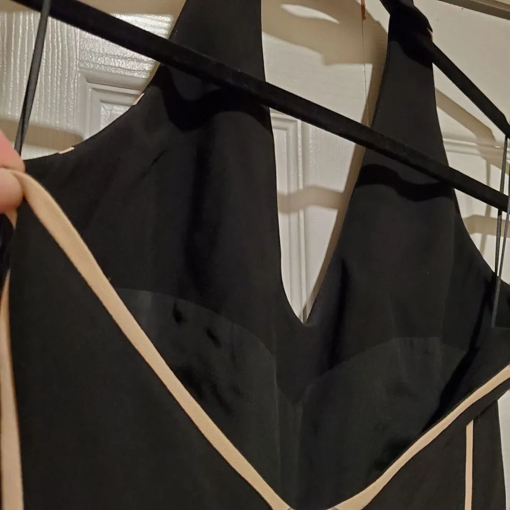 $1650 ALEXANDER MCQUEEN Halter Midi Dress IT40 / US4, - Image 6