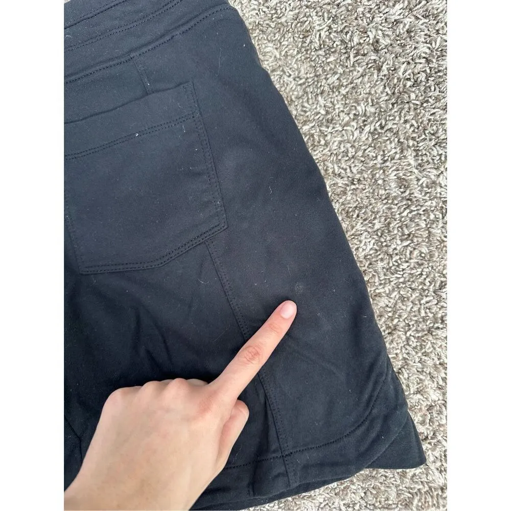 Athleta Black Metro Pull-On Active Skort Skirt Zipper Pockets Stretchy Size XS - Image 11