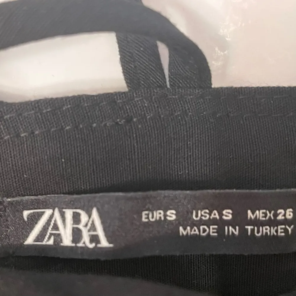 Zara Black Maxi Dress Spaghetti Straps:  Small - Image 4