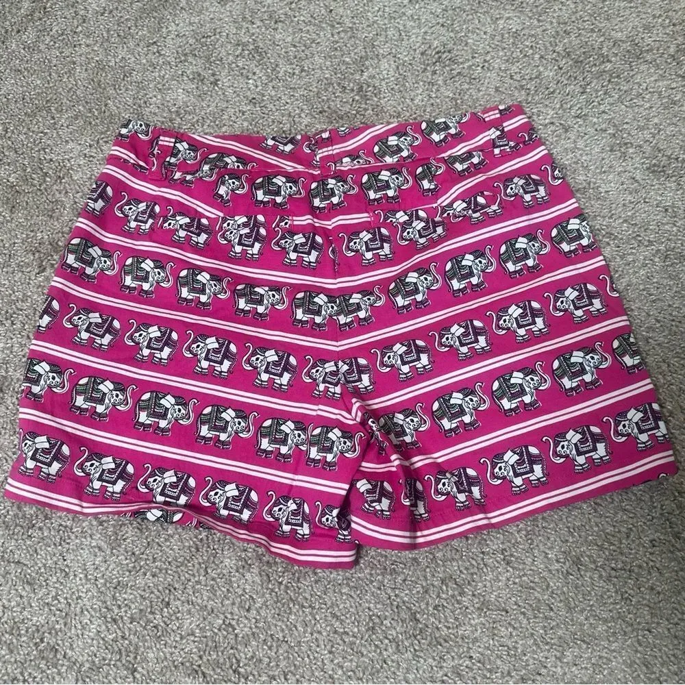 Crown & Ivy Women’s Shorts Bundle Lot Sz 8 & 8P Elephants Nautical Preppy Cruise - Image 5