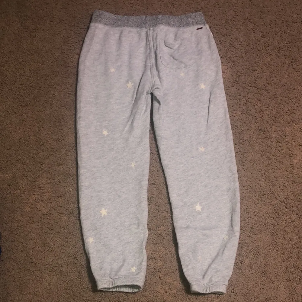 N:PHILANTHROPY Embroidered Night Star Joggers Loungewear Sweatpants Heather Grey - Image 6